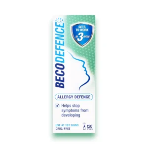 Becodefence Allergy Defence Nasal Spray 120 sprays for fast hay fever and allergy symptom relief