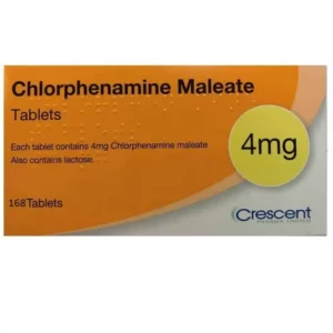 Chlorphenamine 4mg Tablets | 168