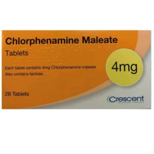 Chlorphenamine 4mg Tablets | 28