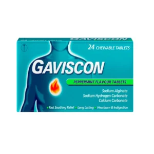 Gaviscon Chewable Tablets Peppermint Flavour