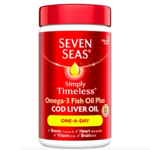 Seven Seas Cod Liver Oil One-a-Day Capsules 120 capsules