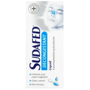 Sudafed Decongestant Liquid |100ml
