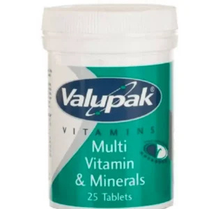 Valupak Vitamins Multivitamin & Minerals | 30 Tablets
