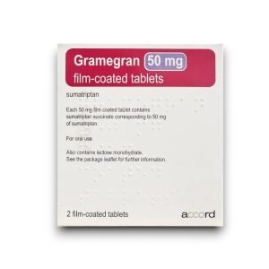 Gramegran Sumatriptan 50mg Migraine Tablets | 2