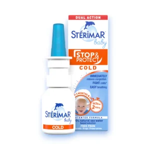 Sterimar Baby Stop & Protect Cold Spray – natural nasal spray for blocked baby noses and cold protection