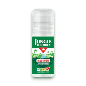 Jungle Formula Maximum Roll-on Insect Repellent 50ml bottle for mosquito and insect protection