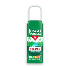 Jungle Formula Maximum Aerosol Insect Repellent 125ml can for mosquito and insect protection