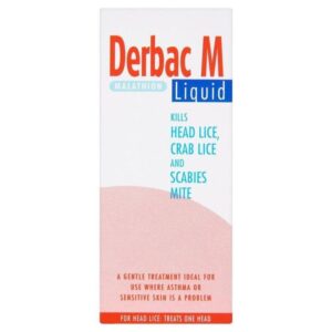 Derbac M® 0.5% w/w Malathion Cutaneous Emulsion | 150ml