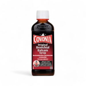 Covonia Original Bronchial Balsam – 150ml cough syrup for soothing sore throats and relieving chesty coughs and congestion.