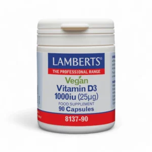 Lamberts Vegan Vitamin D3 1000iu (25µg) | 90 Capsules