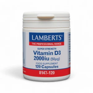 Lamberts Vitamin D3 2000iu (50µg) | 120 Capsules