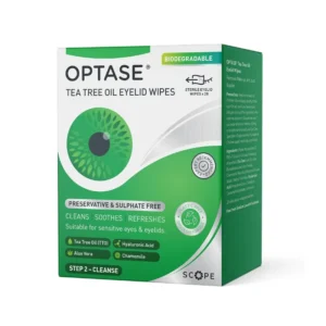 Optase® Tea Tree Oil Eyelid Wipes | 20 Pack