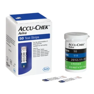 Accu-Chek Aviva Blood Glucose Test Strips | 50