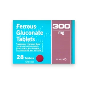 Ferrous gluconate 300mg Tablets | 28