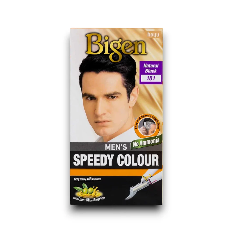 Bigen Men’s Speedy Colour | 101 | Natural Black