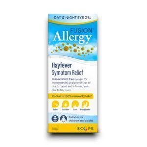 Fusion Allergy Day & Night Gel – Preservative-Free Soothing Relief for Dry, Allergy-Irritated Eyes.