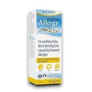 Fusion Allergy Eye Spray – Gentle Relief for Itchy, Red, and Allergy-Irritated Eyes, Safe from 6 Months+.
